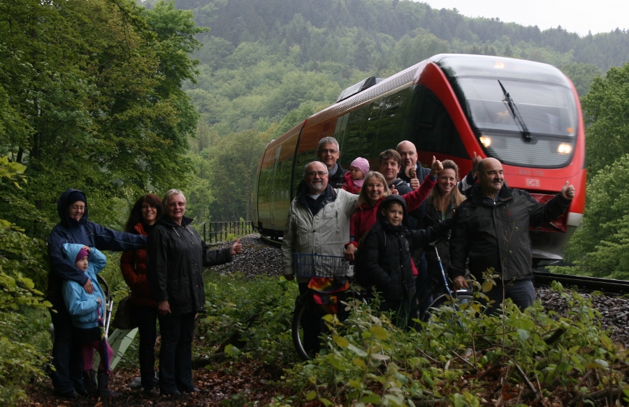 trampende Hohenecker